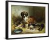 A Soporific Family-Benno Adam-Framed Giclee Print