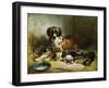 A Soporific Family-Benno Adam-Framed Giclee Print