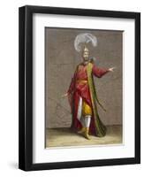 A Soulak, Plate 17-Jean Baptiste Vanmour-Framed Giclee Print