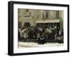 A Soup Kitchen During the Siege of Paris, after 1870-Henri Pille-Framed Giclee Print