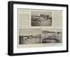 A South African River before and after a Flood-null-Framed Giclee Print