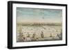 A south east view of the great town of Boston in New England in America, 1730-60-John Carwitham-Framed Giclee Print