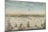 A south east view of the great town of Boston in New England in America, 1730-60-John Carwitham-Mounted Giclee Print