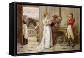 A Southerly Wind and a Cloudy Sky-George Goodwin Kilburne-Framed Stretched Canvas