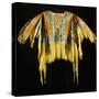 A Southern Cheyenne Quilled and Fringed Hide Warrior's Shirt-null-Stretched Canvas