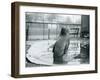 A Southern Elephant Seal at London Zoo, January 1912-Frederick William Bond-Framed Photographic Print