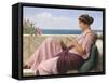 A Souvenir, 1920-John William Godward-Framed Stretched Canvas