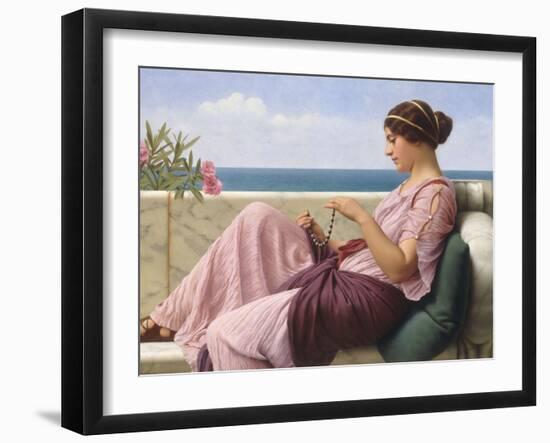 A Souvenir, 1920-John William Godward-Framed Giclee Print