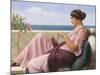 A Souvenir, 1920-John William Godward-Mounted Giclee Print