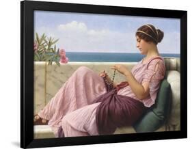 A Souvenir, 1920-John William Godward-Framed Giclee Print