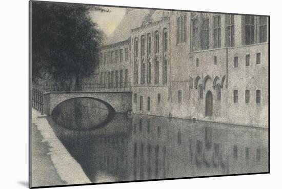 A Souvenir of Flanders (A Canal) 1904-Fernand Khnopff-Mounted Giclee Print