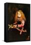 A Souvenir of Velasquez - a Little Girl with a Lemon Sprig-John Everett Millais-Framed Stretched Canvas