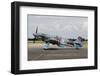 A Soviet Air Force Yak-3 Replica on the Runway-Stocktrek Images-Framed Photographic Print