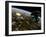 A Space Station Orbits a Terrestrial Planet That Has Been Hit by an Asteroid-Stocktrek Images-Framed Photographic Print