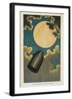 a Spaceship-Jules Verne-Framed Giclee Print