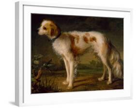 A Spaniel in a Landscape by Thomas Gainsborough-Thomas Gainsborough-Framed Giclee Print