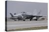 A Spanish Air Force Ef-18A Aircraft Ready for Take-Off at Konya Air Base, Turkey-Stocktrek Images-Stretched Canvas