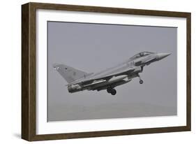 A Spanish Air Force Eurofighter Typhoon 2000 Taking Off-Stocktrek Images-Framed Photographic Print