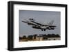 A Spanish Air Force F-18M Hornet Taking Off from Albacete Air Base, Spain-Stocktrek Images-Framed Photographic Print