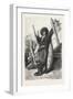 A Spanish Chestnut Merchant and Native Cart, Spain, 1876-null-Framed Giclee Print