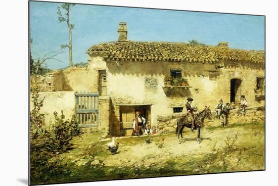 A Spanish Farm-Jose Benlliure Y Gil-Mounted Giclee Print