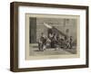 A Spanish Flowerstall-Frank W. W. Topham-Framed Giclee Print