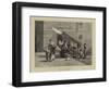 A Spanish Flowerstall-Frank W. W. Topham-Framed Giclee Print