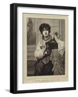 A Spanish Fruit-Girl-Pierre-Auguste Cot-Framed Giclee Print