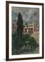 A Spanish Garden-Martin Rico y Ortega-Framed Giclee Print
