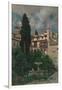 A Spanish Garden-Martin Rico y Ortega-Framed Giclee Print
