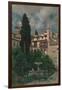 A Spanish Garden-Martin Rico y Ortega-Framed Giclee Print