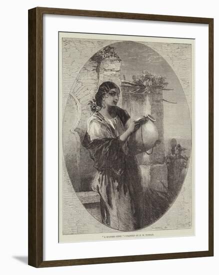 A Spanish Gipsy-Francis William Topham-Framed Giclee Print