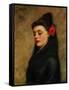 A Spanish Girl-Charles Sillem Lidderdale-Framed Stretched Canvas