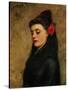 A Spanish Girl-Charles Sillem Lidderdale-Stretched Canvas