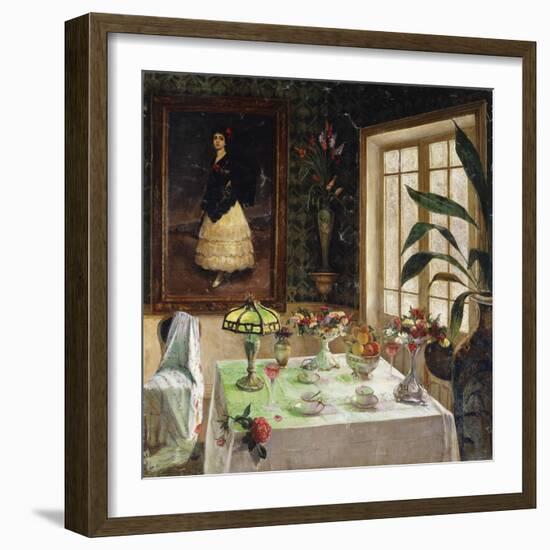 A Spanish Interior-Corral Jose-Framed Giclee Print