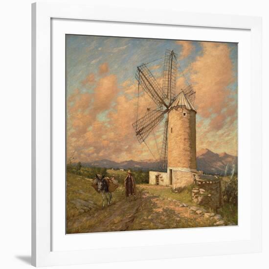 A Spanish Mill-Henry Herbert La Thangue-Framed Giclee Print