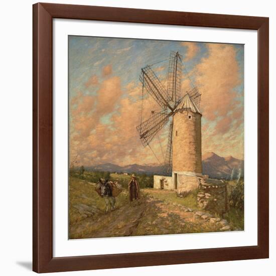 A Spanish Mill-Henry Herbert La Thangue-Framed Giclee Print