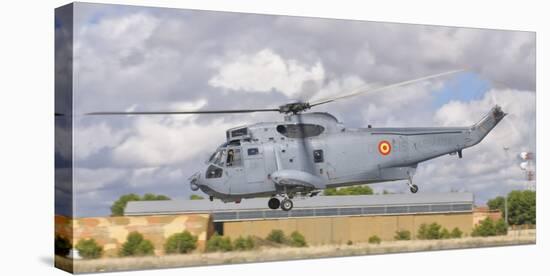 A Spanish Navy Sh-3D Helicopter-Stocktrek Images-Stretched Canvas