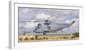 A Spanish Navy Sh-3D Helicopter-Stocktrek Images-Framed Photographic Print