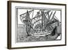 A Spanish Ship, 1496-Christopher Columbus-Framed Giclee Print