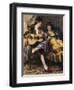 A Spanish Singer and His Lady-Arthur Alfred Burrington-Framed Giclee Print