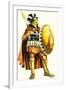 A Spartan Hoplite, or Heavy Armed Soldier-Andrew Howat-Framed Giclee Print