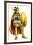 A Spartan Hoplite, or Heavy Armed Soldier-Andrew Howat-Framed Giclee Print