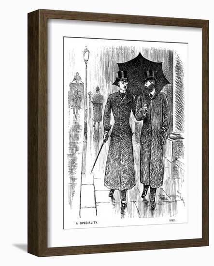 A Speciality, 1882-George Du Maurier-Framed Giclee Print