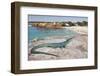 A Spectacular Male Ibiza Wall Lizard Sits Atop the Cliffs of Cala Saona, Formentera, Spain-Day's Edge Productions-Framed Photographic Print