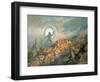 A Specter of Brocken, the Enlarged Shadow of an Object, Here a Mountaineer, Observed from a Mountai-null-Framed Giclee Print