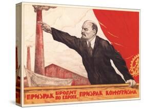A Spectre Is Haunting Europe - the Spectre of Communism-V. Shcherbakov-Stretched Canvas