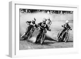 A Speedway Race-null-Framed Photographic Print