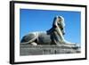 A Sphinx from the Avenue of Sphinxes, Temple Sacred to Amun Mut and Khons, Luxor, Egypt, C370 Bc-CM Dixon-Framed Photographic Print