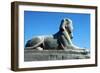 A Sphinx from the Avenue of Sphinxes, Temple Sacred to Amun Mut and Khons, Luxor, Egypt, C370 Bc-CM Dixon-Framed Photographic Print